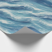 Wavepatroon opnieuw instellen cadeaupapier (Hoek)