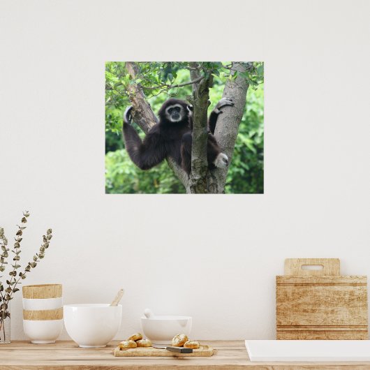 Waver-aap Poster (Keuken)