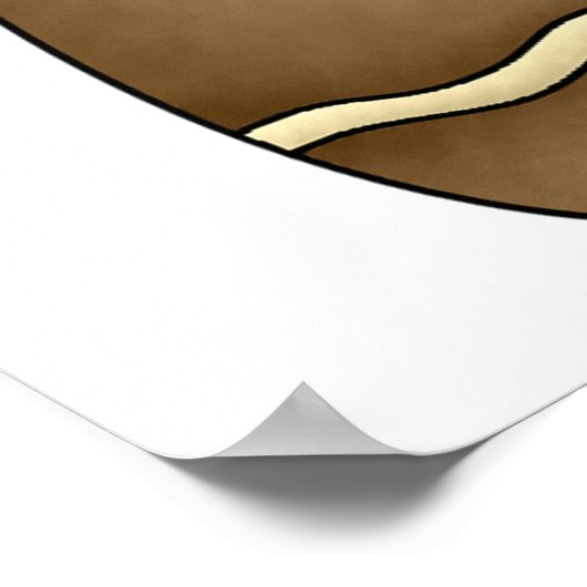 Waver Gingerbrood Man Poster (Hoek)