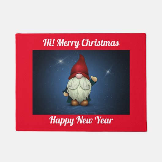 Waver Gnome Holiday Deat Deurmat (Voorkant)