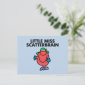 Waver Miss Scatterbrain Briefkaart (Staand voorkant)