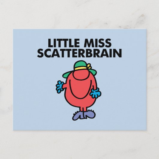 Waver Miss Scatterbrain Briefkaart (Voorkant)