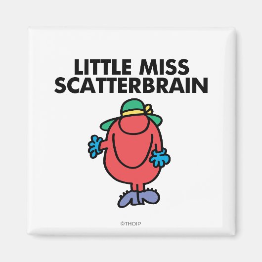 Waver Miss Scatterbrain Magneet (Voorkant)