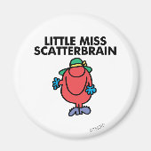 Waver Miss Scatterbrain Magneet (Voorkant)