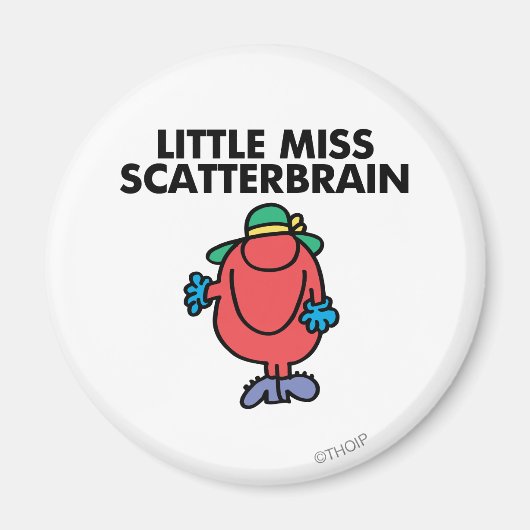 Waver Miss Scatterbrain Magneet (Voorkant)