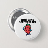 Waver Miss Scatterbrain Ronde Button 5,7 Cm (Voorkant /achterkant)