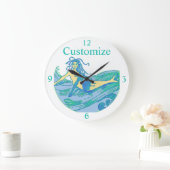  Waveriding Mermaid Thunder_Cove Grote Klok (Huis)