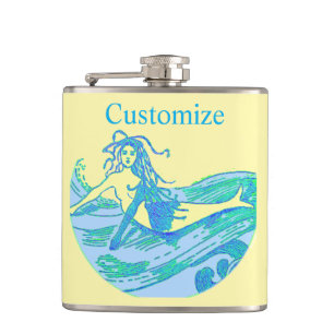  Waveriding Mermaid Thunder_Cove Heupfles