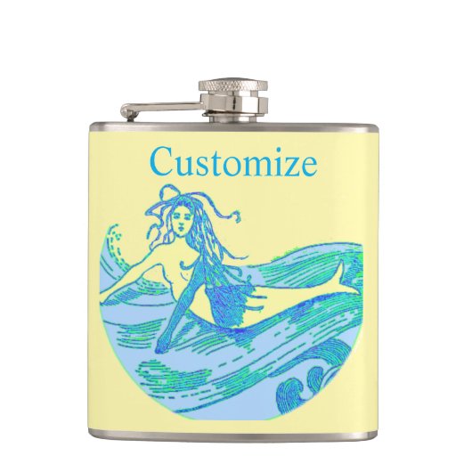 Waveriding Mermaid Thunder_Cove Heupfles (Voorkant)