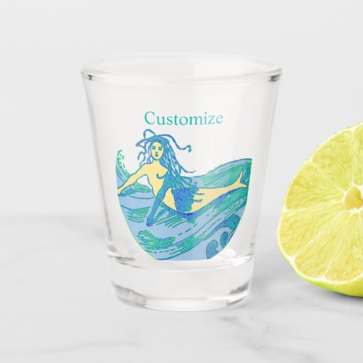  Waveriding Mermaid Thunder_Cove Shot Glas (Voorkant)