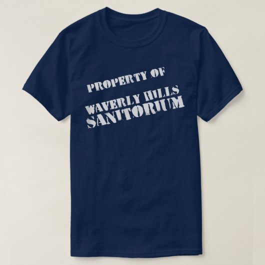 Waverly Hills Sanatorium Halloween T Novelty Graph T-shirt (Design voorkant)