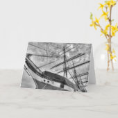 Wavertree Sailing Ship Kaart (Gele Bloem)