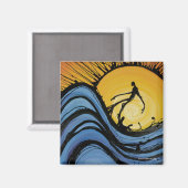 WaveRunner (magneet) Magneet (Voorkant / Achterkant)