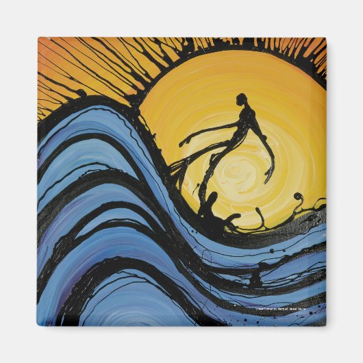 WaveRunner (magneet) Magneet (Voorkant)