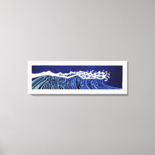 WAVES #1 CANVAS AFDRUK (Voorkant)