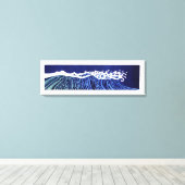 WAVES #1 CANVAS AFDRUK (Insitu (Houten vloer))