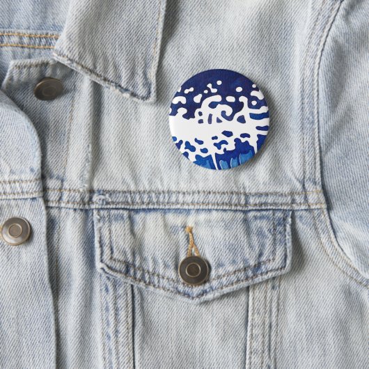 WAVES #2 RONDE BUTTON 5,7 CM (In situ)