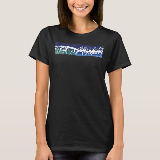 WAVES #2 T-SHIRT (Voorkant)