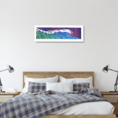 WAVES #3 CANVAS AFDRUK (Insitu (Slaapkamer))