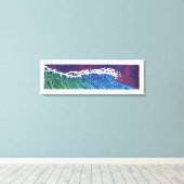 WAVES #3 CANVAS AFDRUK (Insitu (Houten vloer))