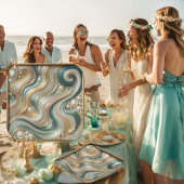 Waves 7-inch papier Bord van de Pearl Coast Ele