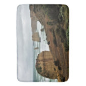 Waves Against Time beroemd gemaakt door Great Ocea Badmat (Voorkant Verticaal)