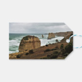 Waves Against Time beroemd gemaakt door Great Ocea Cadeaulabel (Voorkant (Horizontaal))