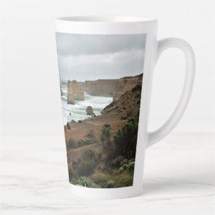 Waves Against Time beroemd gemaakt door Great Ocea Latte Mok