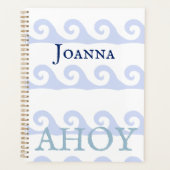 Waves Ahoy Custom Planner (Voorkant)