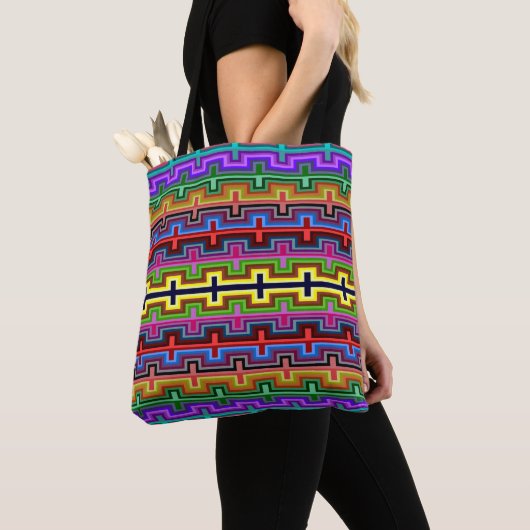 Waves Allover-Tas Tote Bag (Dichtbij)