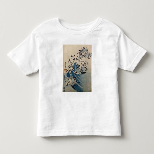 Waves and Birds, c.1825 Kinder Shirts (Voorkant)
