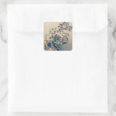 Waves and Birds, c.1825 Vierkante Sticker (Tas)