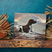 Waves and Boulders Pet Memorial 0893 Fotoplaat (Zijkant)