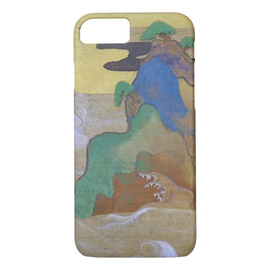 Waves at Matsushima (links), Tawaraya Sotatsu Case-Mate iPhone Case (Achterkant)