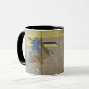 Waves at Matsushima (links), Tawaraya Sotatsu Mok