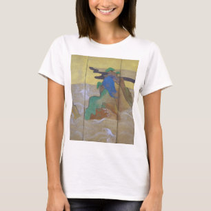 Waves at Matsushima (links), Tawaraya Sotatsu T-shirt