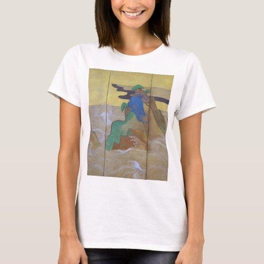 Waves at Matsushima (links), Tawaraya Sotatsu T-shirt (Voorkant)