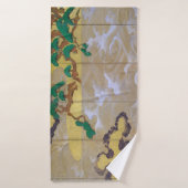 Waves at Matsushima (rechts), Tawaraya Sotatsu Badhanddoek (Badhanddoek)