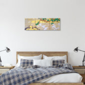 Waves at Matsushima (rechts), Tawaraya Sotatsu Canvas Afdruk (Insitu (Slaapkamer))