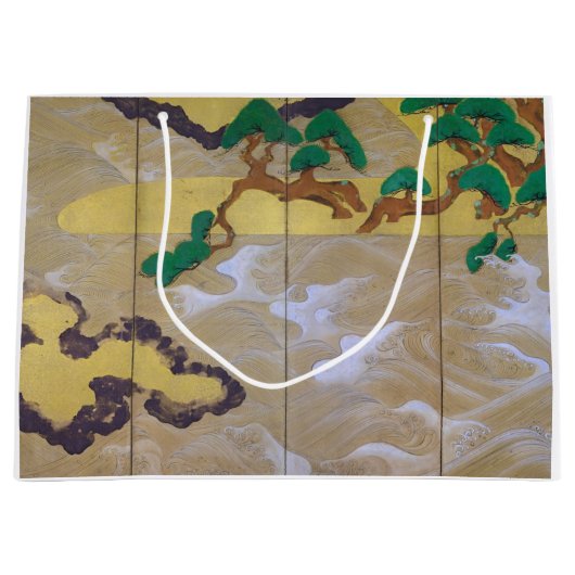 Waves at Matsushima (rechts), Tawaraya Sotatsu Groot Cadeauzakje (Voorkant)