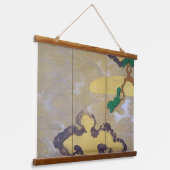 Waves at Matsushima (rechts), Tawaraya Sotatsu Hangend Wandkleed (Gebogen)