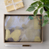 Waves at Matsushima (rechts), Tawaraya Sotatsu Tissuepapier (Geschenk)