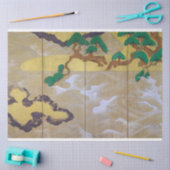 Waves at Matsushima (rechts), Tawaraya Sotatsu Tissuepapier (Craft)