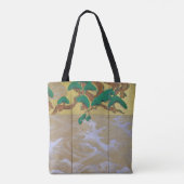 Waves at Matsushima (rechts), Tawaraya Sotatsu Tote Bag (Achterkant)