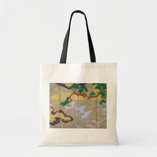 Waves at Matsushima (rechts), Tawaraya Sotatsu Tote Bag (Voorkant)