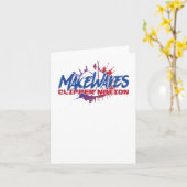 Waves basketbal maken kaart (Gele Bloem)