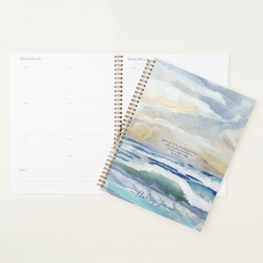 Waves Beach Zee Kust Kustkust Waterverf Planner