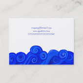 Waves, bedrijfsnaam visitekaartje (Achterkant)