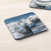 WAVES BIER ONDERZETTER (Linkerzijde)