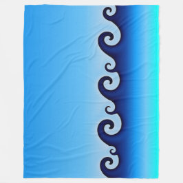 Waves Blanket Fleece Deken